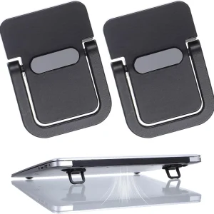Portable Keyboard Riser 2 PCS Self Adhesive Invisible Mini Laptop Stand Feet