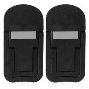 2 Pcs Portable Laptop Stand Self Adhesive Foldable Keyboard Risers for Desktop